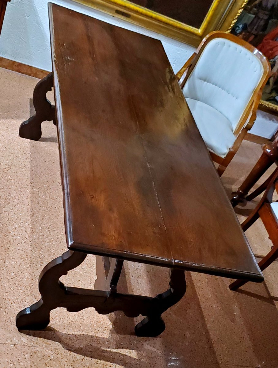 Antico Tavolo modello Fratina epoca metà 1700 manifattura Italiana (Piemonte ) -photo-1