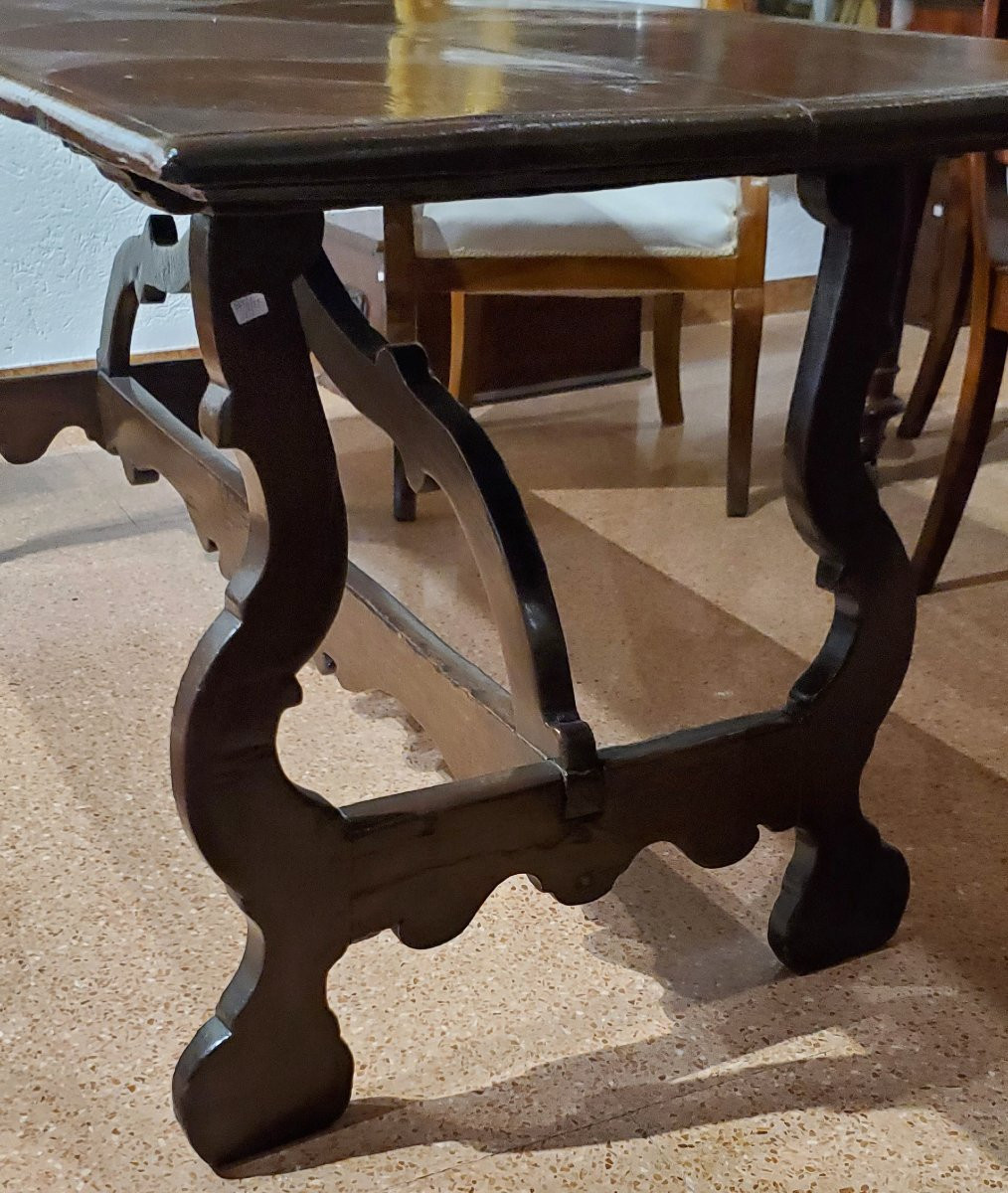 Antico Tavolo modello Fratina epoca metà 1700 manifattura Italiana (Piemonte ) -photo-2