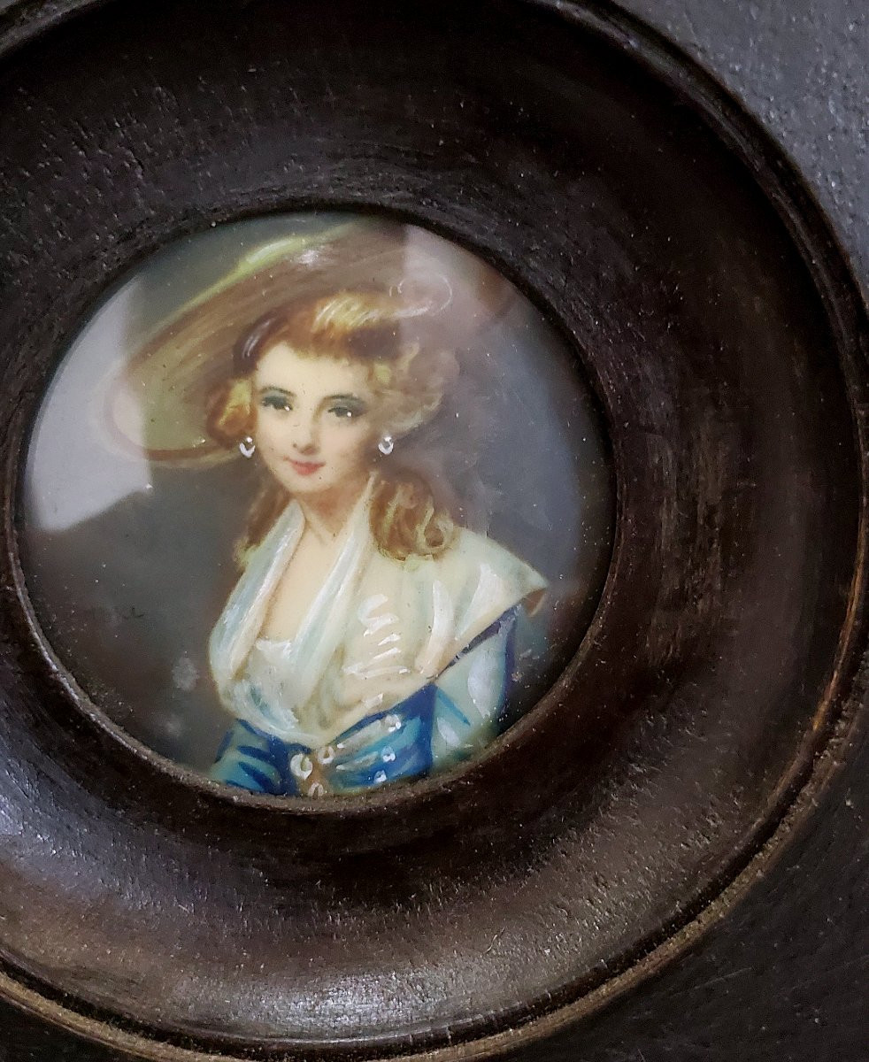 Collezzione di 16 miniature dipinte a mano-photo-4