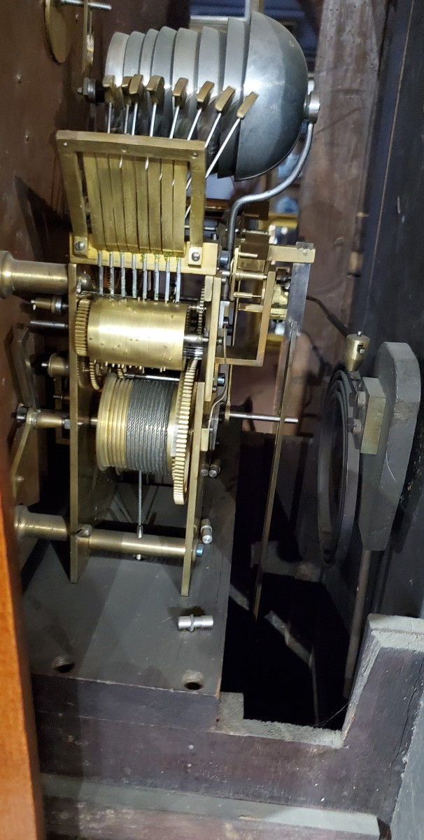 Antico orologio di manifattura Inglese epoca seconda metà 1700 -photo-3