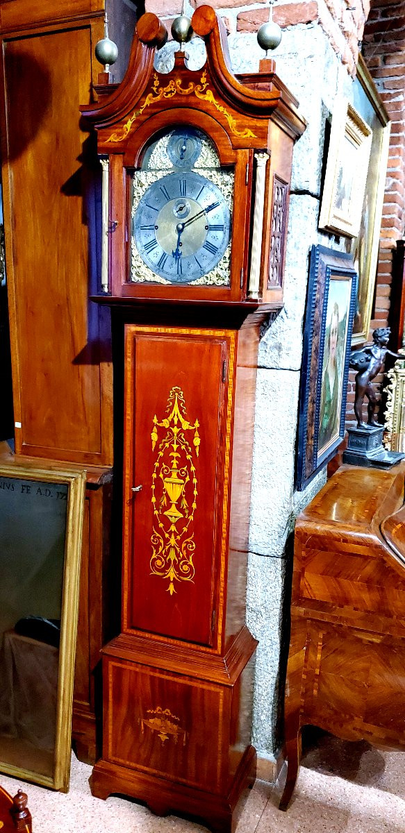Antico orologio di manifattura Inglese epoca seconda metà 1700 -photo-1