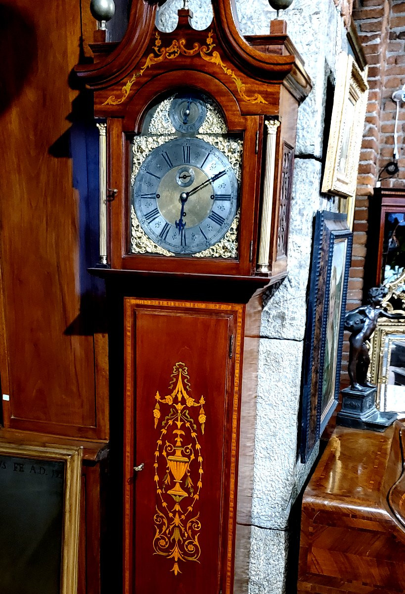 Antico orologio di manifattura Inglese epoca seconda metà 1700 -photo-2