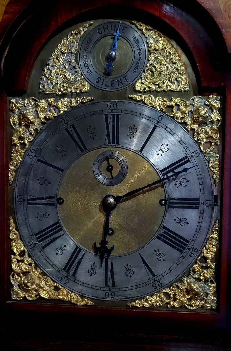 Antico orologio di manifattura Inglese epoca seconda metà 1700 -photo-7