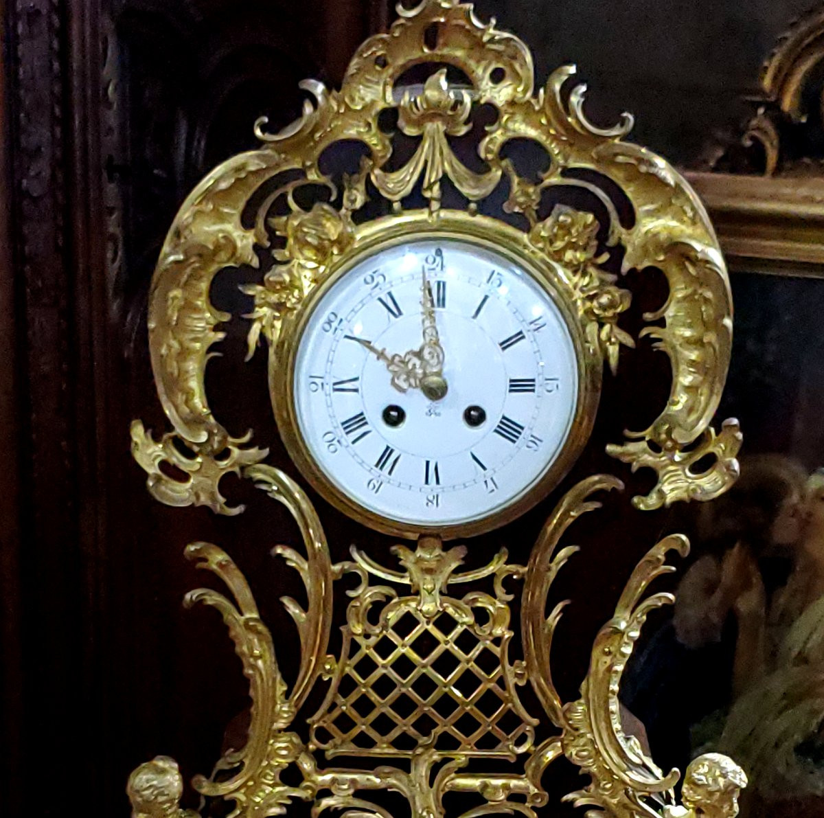 Pendule ancienne Napoléon III -photo-4