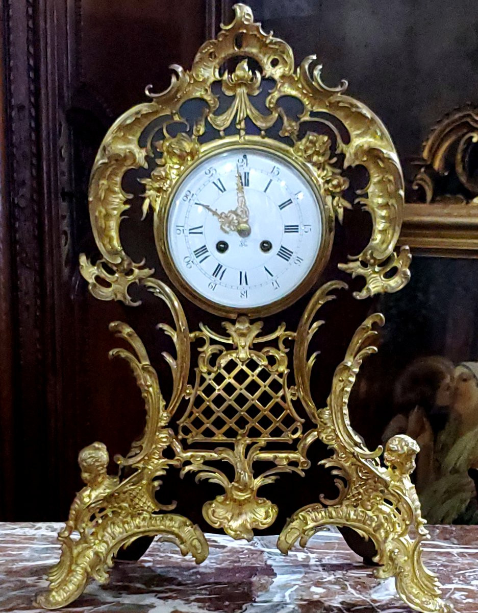 Pendule ancienne Napoléon III -photo-5