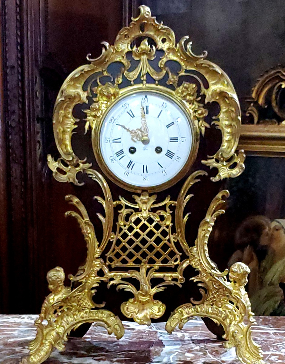 Pendule ancienne Napoléon III 