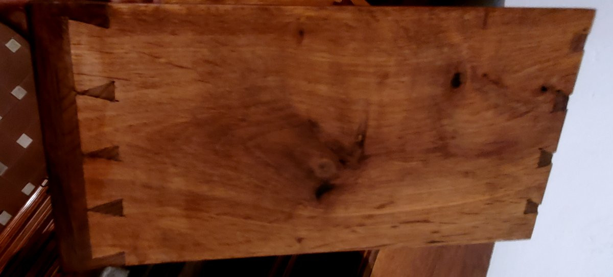 Ribalta antica epoca Luigi Filippo , di manifattura Francese in legno di noce -photo-5