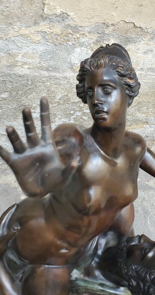 Scultura in bronzo raffigurante il Ratto delle Sabine-photo-7