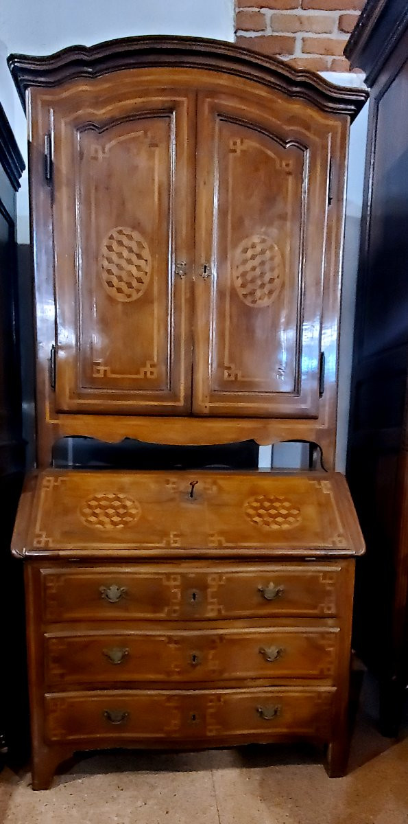 Antico Trumeau epoca 1700 ,di manifattura Piemontese (Italia) -photo-2