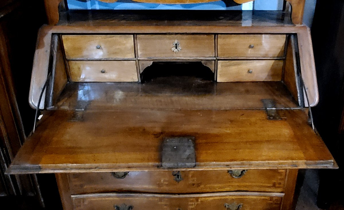 Antico Trumeau epoca 1700 ,di manifattura Piemontese (Italia) -photo-3