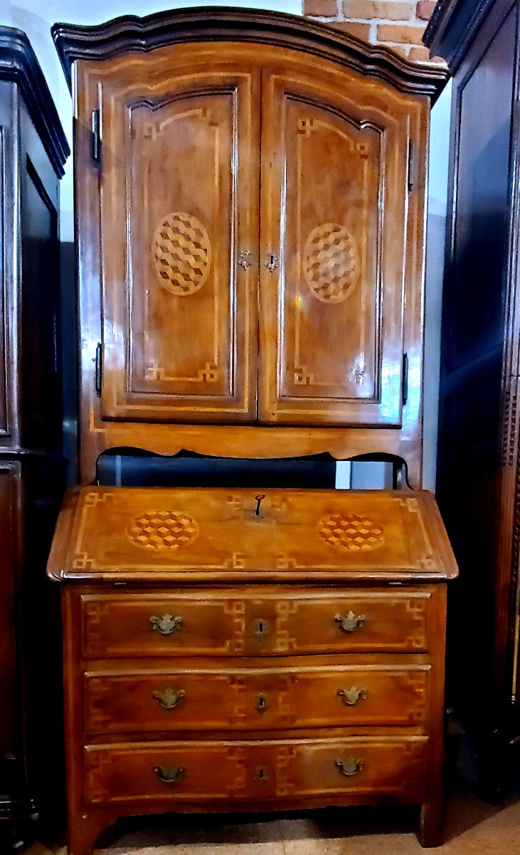 Antico Trumeau epoca 1700 ,di manifattura Piemontese (Italia) 