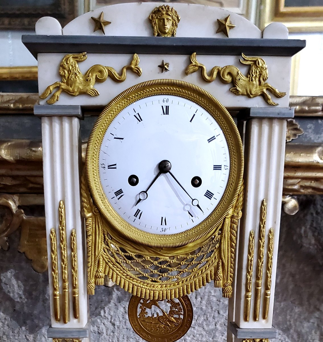 Antico Orologio di manifattura Francese epoca Napoleone III -photo-4