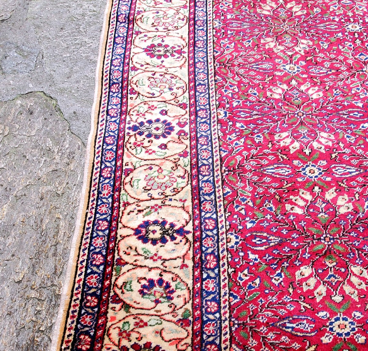 Antico tappeto Caucasico 3metri x 2 metri ,fatto a mano -photo-3