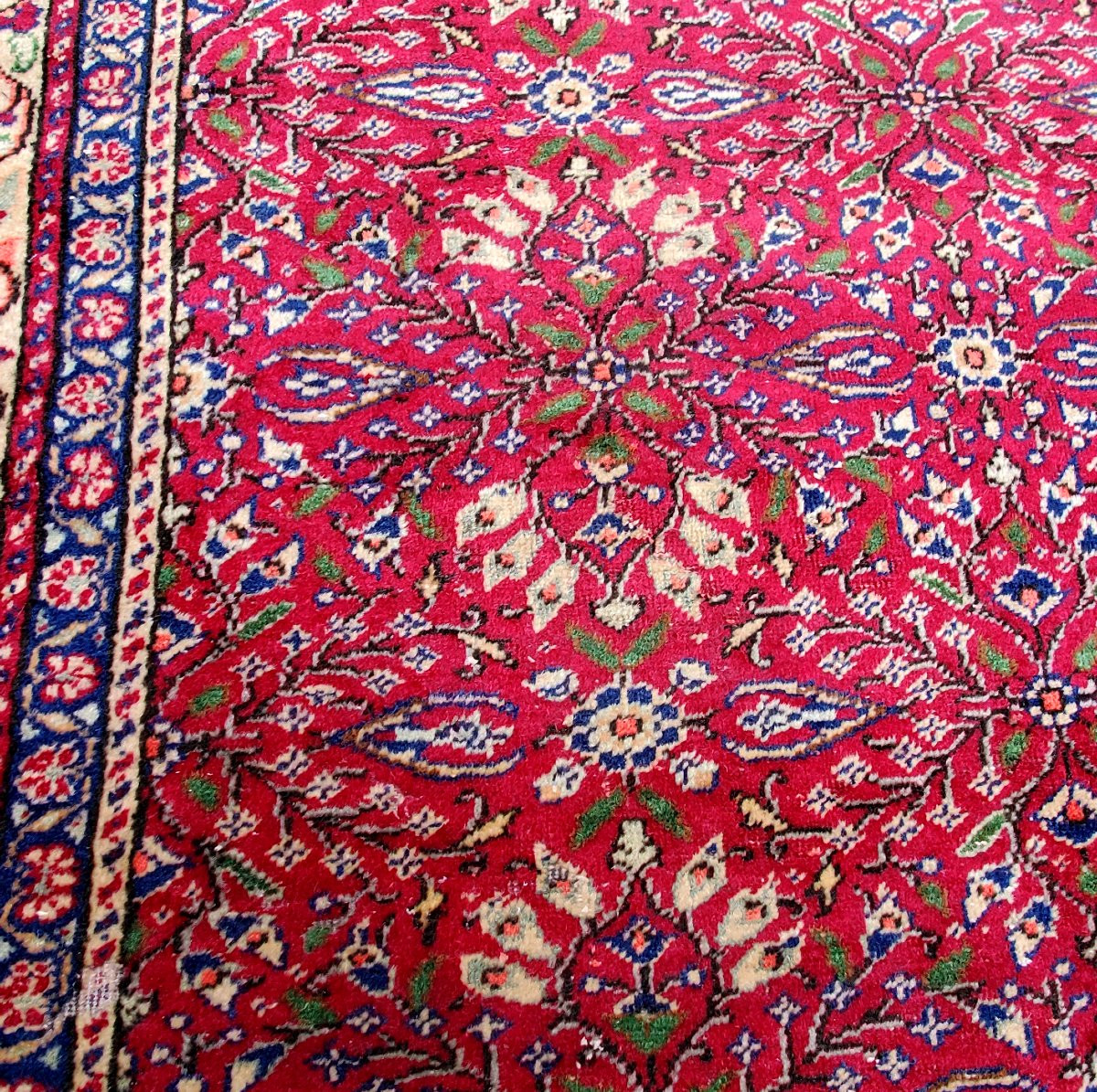 Antico tappeto Caucasico 3metri x 2 metri ,fatto a mano -photo-3