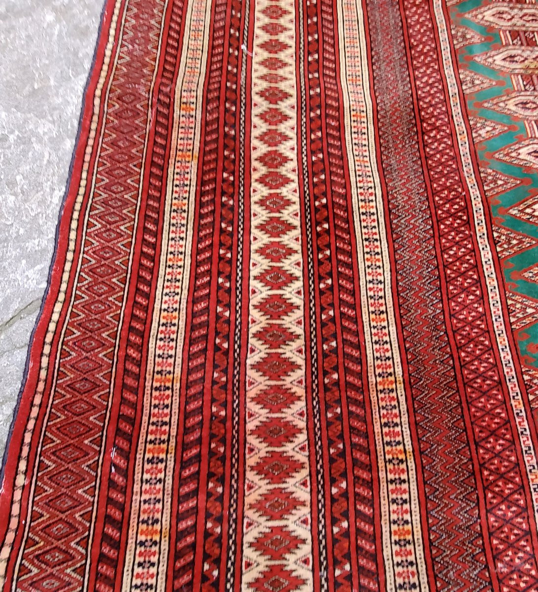 Antico tappeto Bukhara ,misure metri 3,30 x 2,50 . -photo-3