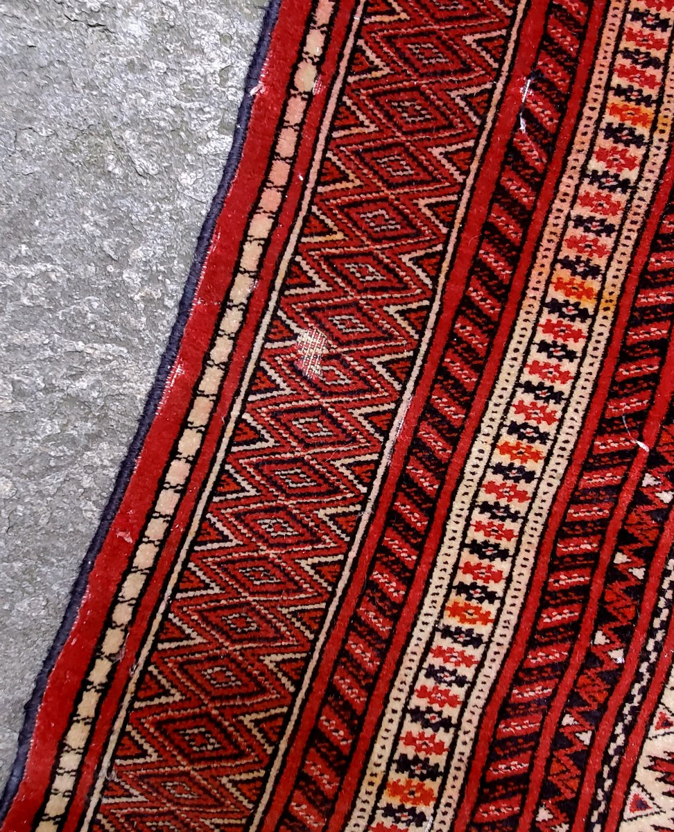 Antico tappeto Bukhara ,misure metri 3,30 x 2,50 . -photo-5