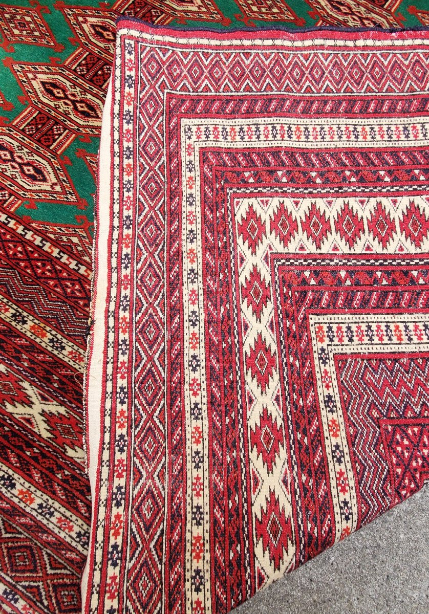 Antico tappeto Bukhara ,misure metri 3,30 x 2,50 . -photo-7