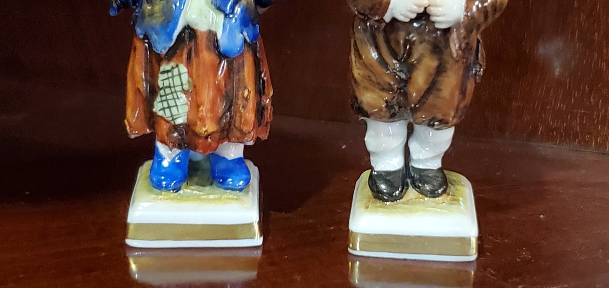2 statuette in porcellana di Capodimonte (Napoli)-photo-2