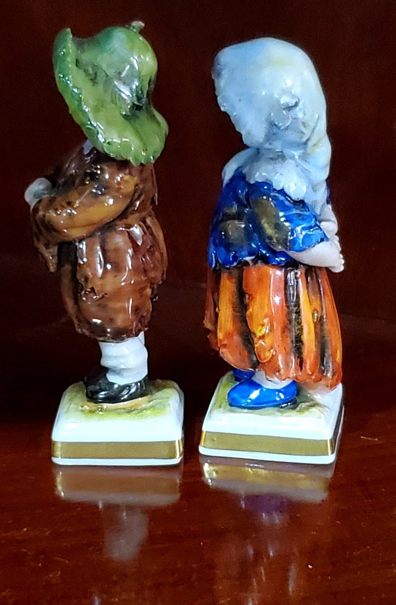 2 statuette in porcellana di Capodimonte (Napoli)-photo-4