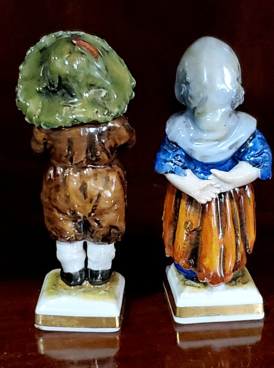 2 statuette in porcellana di Capodimonte (Napoli)-photo-5