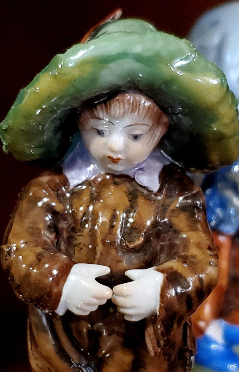 2 statuette in porcellana di Capodimonte (Napoli)-photo-7