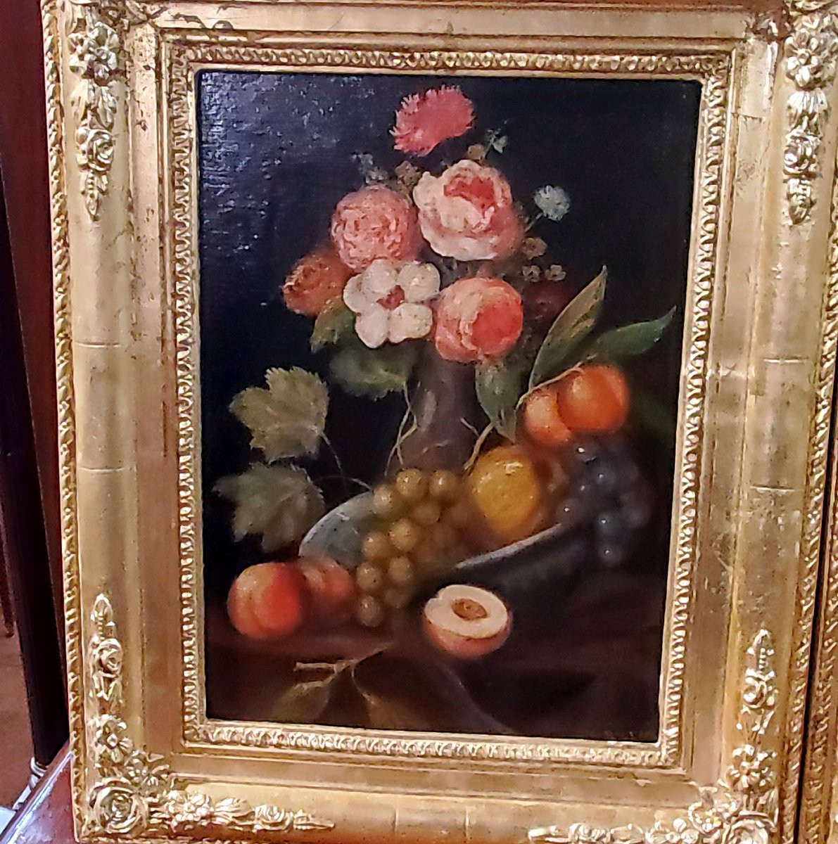 2 nature morte firmate Contini – Olio su tela, fine XIX / inizi XX secolo  -photo-2