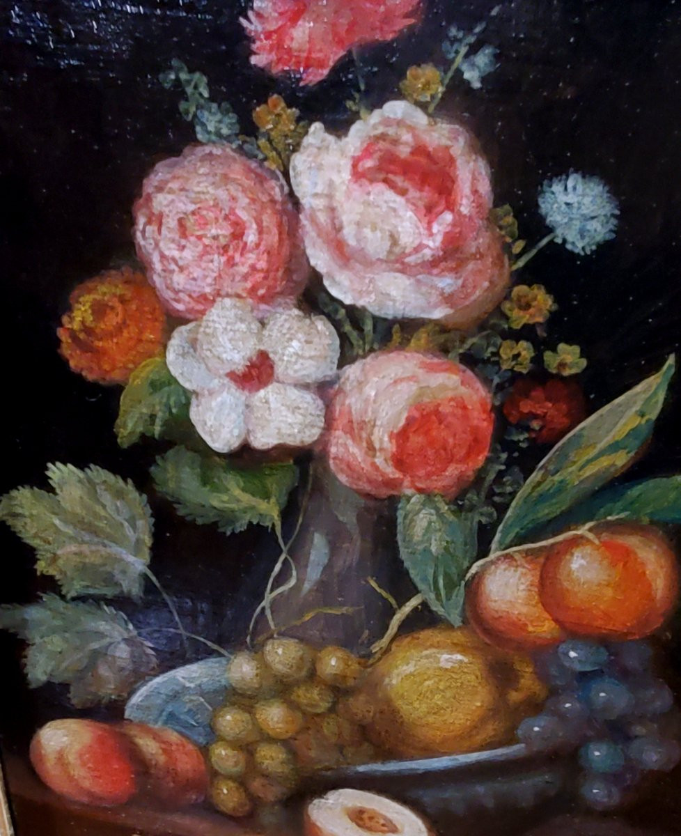 2 nature morte firmate Contini – Olio su tela, fine XIX / inizi XX secolo  -photo-4