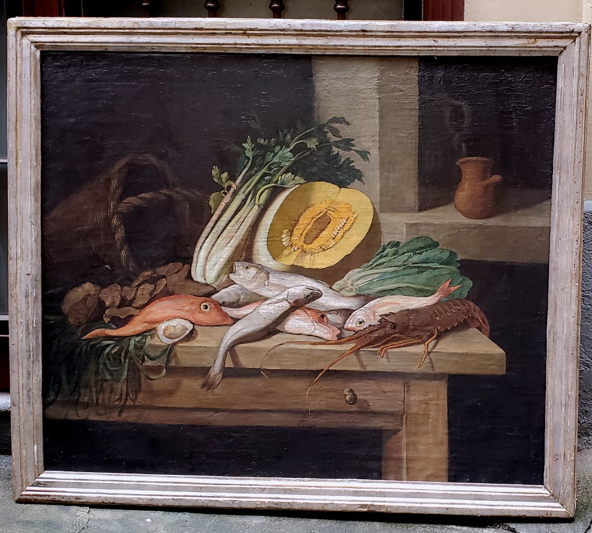 Natura Morta di Scuola Nord Italiana area Lombardo /Veneta epoca XVII secolo -photo-2
