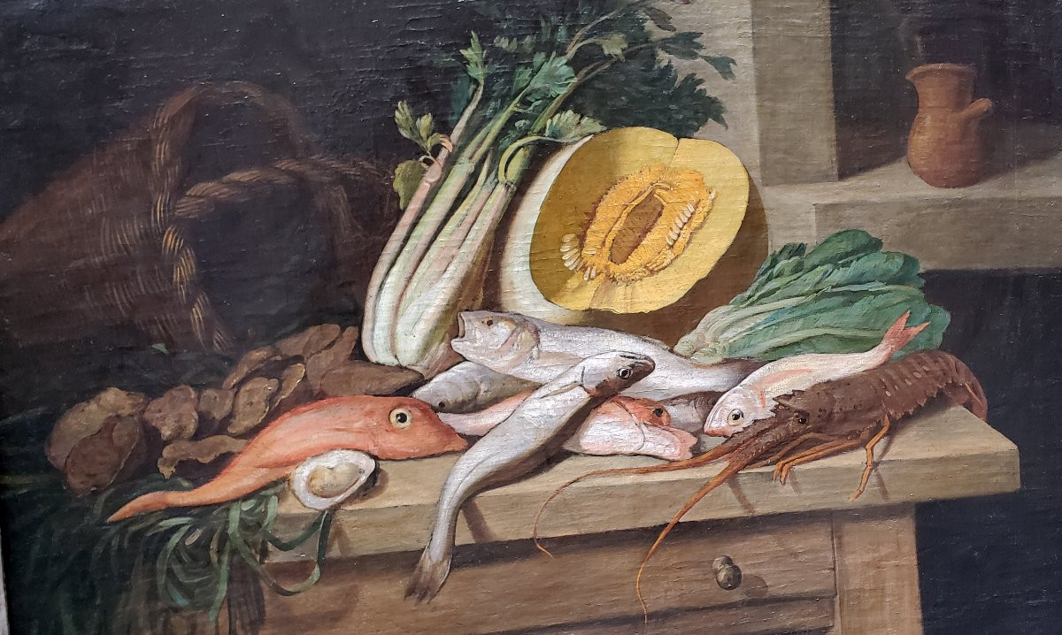 Natura Morta di Scuola Nord Italiana area Lombardo /Veneta epoca XVII secolo -photo-3