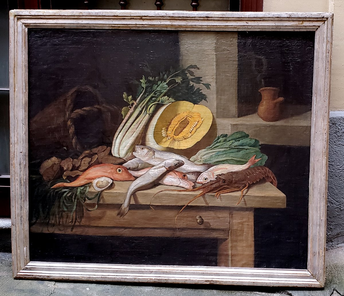Natura Morta di Scuola Nord Italiana area Lombardo /Veneta epoca XVII secolo -photo-2