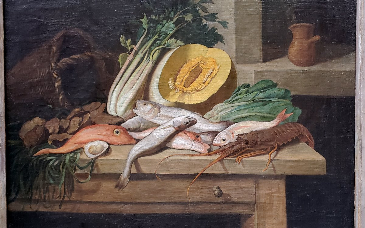 Natura Morta di Scuola Nord Italiana area Lombardo /Veneta epoca XVII secolo -photo-3