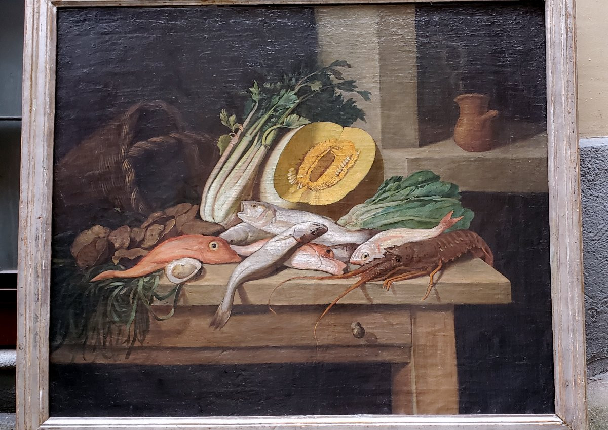 Natura Morta di Scuola Nord Italiana area Lombardo /Veneta epoca XVII secolo -photo-5