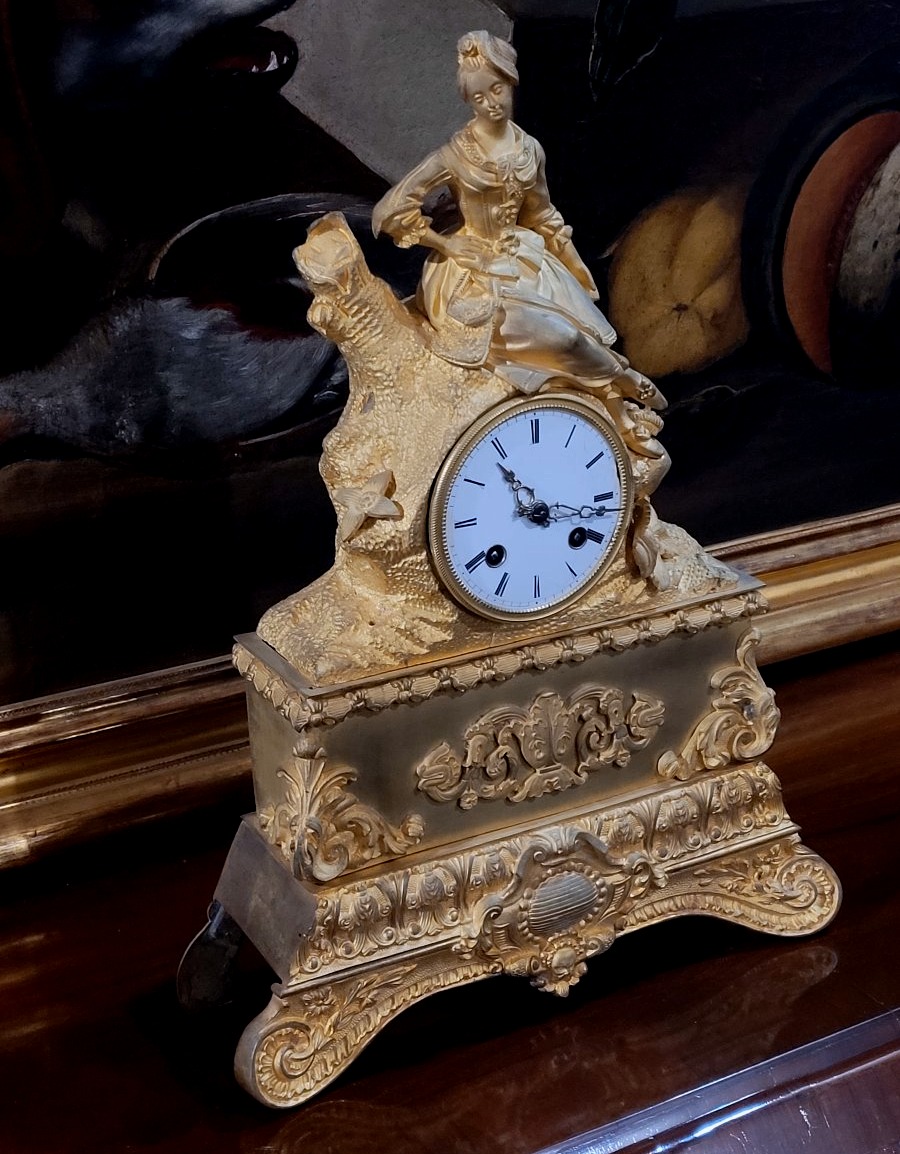 Pendola da tavolo Luigi Filippo