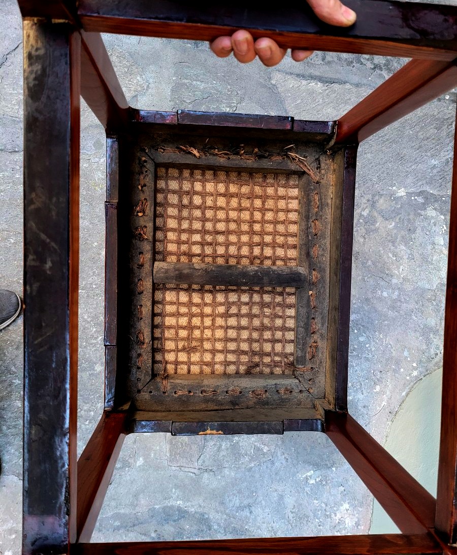 Coppia di poltroncine cinesi in legno – Epoca Qing, 1797-1820-photo-8
