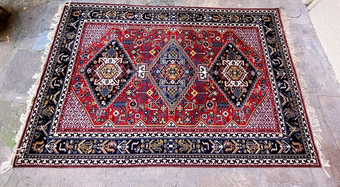 Tappeto Kazak in lana annodato a mano    3 metri x 2 metri