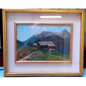 Dipinto paesaggio di Giovanni Colmo