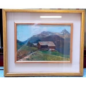 Dipinto paesaggio di Giovanni Colmo