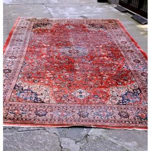 tappeto antico Saruk, di grandi dimensioni 5,30x3,20 metri