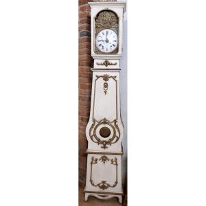 Antico orologio Morbier di manifattura Francese epoca fine XVIII secolo 