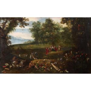 Landscape With Diana The Huntress 