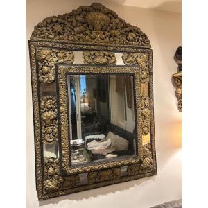 Large 17th Century Dutch Mirror