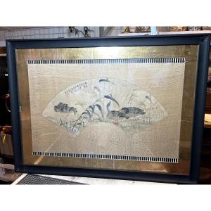 Pair Of Fan Projects, Early 20th Century China