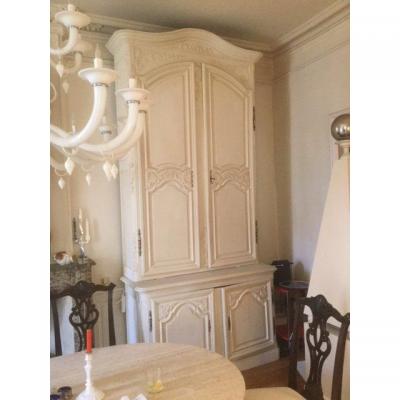 One Of Furniture Two Corps Of Woodwork Of The Eighteenth Century