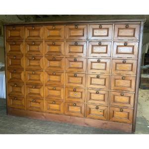 Notary's Cabinet With Hinged Doors