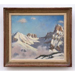 ” Mountain July 1931 ” Hans Arnold Daepp (1886 - 1949)