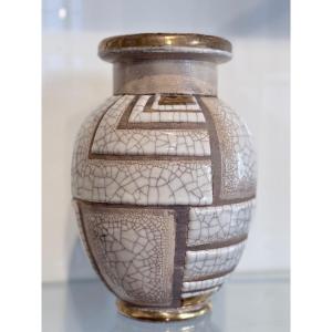 "ovoid Vase 1930" Jean Doris - René Buthaud (1886 - 1986)