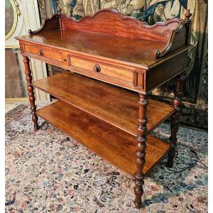 Mahogany Trolley Napoleon 3 From The 19th Century