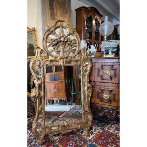 Louis XV Provençal Golden Mirror