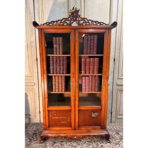 Large Library Attributed To Gabriel Viardot, Late 19th Century 