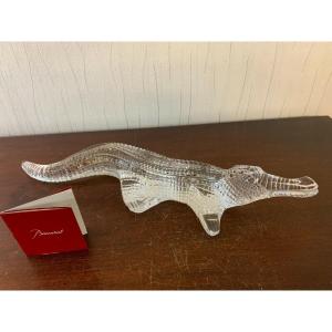 Baccarat Crystal Crocodile